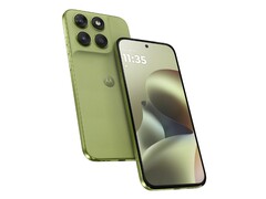 A Motorola Moto G67 két színben kapható, az egyik a Pantone Nile (a képen). (Kép forrása: Motorola)