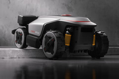 A Roborock RockMow Z1 (a képen) a Roborock új csúcsmodellje. (Kép forrása: Roborock)