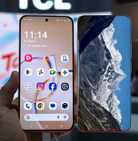 A TCL az új P80 Ultra-t rendkívül vékony keretekkel hirdeti, ami semmi köze sincs a valósághoz.
