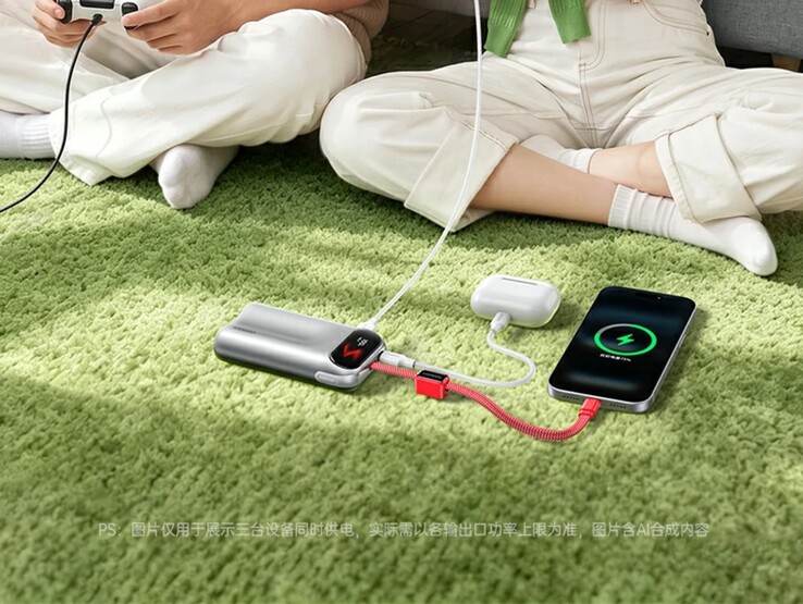 Az új Ugreen PB610 power bank egyszerre három készüléket tud tölteni