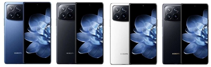 A Xiaomi Mix Fold 4 színváltozatai
