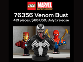 Kiszivárgott az első filmhű LEGO Venom mellszobor Tom Hardy minifigurával vegyes visszajelzések közepette