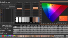 CalMAN: ColorChecker (kalibrált)