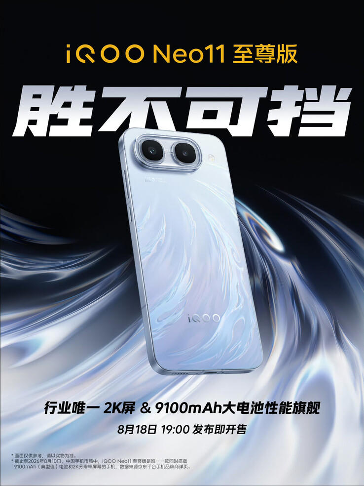 Az iQOO Neo 11 Extreme Edition