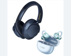 A SonoFlow Pro fejhallgató és az S20 fülhallgató. (Kép forrása: 1More)