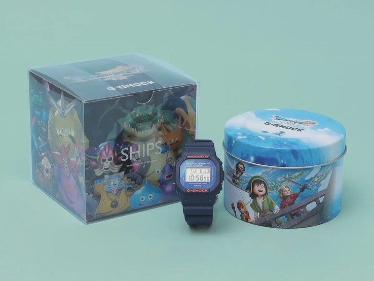 A Casio G-Shock x Dragon Quest VII Reimagined DW-5600X óra. (Kép forrása: SHIPS)