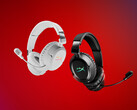 A HyperX Cloud Flight 2 két színben kapható. A képen: promóciós kép a gaming headsetről. (Kép forrása: HP)