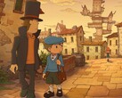 A „Professor Layton and the New World of Steam” hivatalos promóciós képe.
