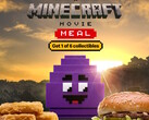 A McDonald's a Minecraft Movie Meal megvásárlásával együtt a hat Minecraft digitális gyűjtőeszköz egyikét is elajándékozza. (Kép forrása: McDonald's)