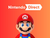 A szeptemberi Nintendo Direct bannere, amelyen Mario látható