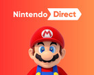 A szeptemberi Nintendo Direct bannere, amelyen Mario látható