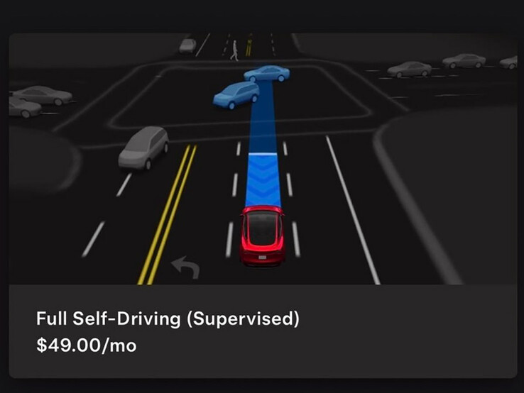 Tesla FSD előfizetési díj az Enhanced Autopilot tulajdonosok számára.