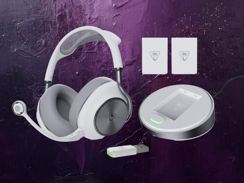 Turtle Beach Stealth Pro II vezeték nélküli játék headset dobozának tartalma