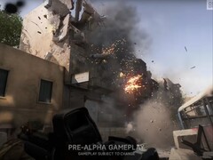 Pillanatkép az EA Battlefield Labs trailer videójából, amely a következő Battlefield játékot mutatja be. (Kép forrása: Battlefield a YouTube-on)