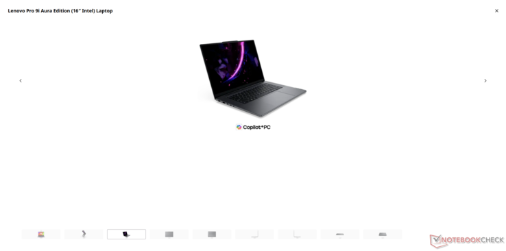 A Dellhez képest a Lenovo termékképei teljes képernyős módban olyan szemcsés és alacsony felbontásúak, hogy a vásárlóknak nehéz lehet egyáltalán látni, hogy mit vásárolnak