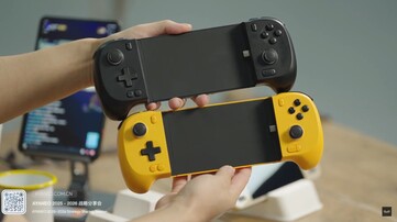 Az Ayaneo Gaming Pad opcionális teleszkópos vezérlővel rendelkezik majd, amely USB-C-n keresztül csatlakozik. (Kép forrása: Ayaneo)