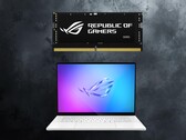 Asus Rog Zephyrus G16 gamer laptop DDR5 RAM alatt (Kép forrása: Asus, Kingston szerkesztéssel)