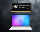 Asus Rog Zephyrus G16 gamer laptop DDR5 RAM alatt (Kép forrása: Asus, Kingston szerkesztéssel)