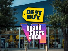 A Best Buy boltja GTA 6 logóval látható