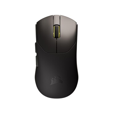 Corsair Sabre V2 Pro Ultralight forma felülnézetből. (Kép forrása: Corsair)