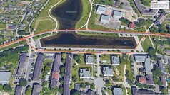 GNSS próbaút: körbe a tó körül