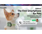 A GocalMe PetPhone, a háziállatok számára tervezett okostelefon promóciós képe. (Kép forrása: ucloudlink)