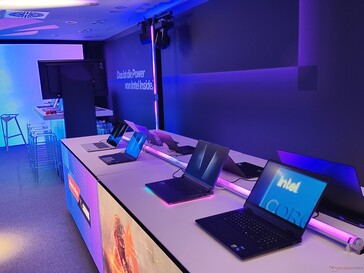 Prémium laptopok az Intel Experience Store-ban (kép forrása: Benjamin Herzig)