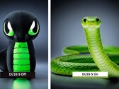 A Razer megmutatja, hogyan nézhet ki a Sneki Snek kabalafigura a DLSS 5 segítségével.
