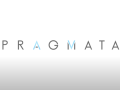 A Pragmata logó a Pragmata Shelter traileréből (kép forrása: Capcom YT)