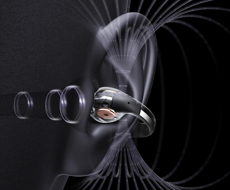 A Shokz OpenDots ONE fülhallgató a DirectPitch aktív zajszivárgás-csökkentő technológiát használja, hogy minimalizálja mások zavarását. (Kép forrása: Shokz)