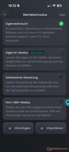 Különféle üzemmódok közül választhat