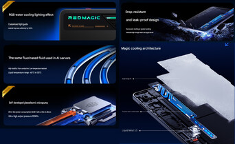 A Gaming Tablet 5 Pro vízhűtési rendszere (gépi fordítás)