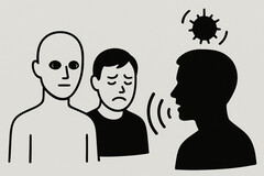 Hátborzongató völgy hatás: Tanulmány az emberhez hasonló avatarokra adott immunválaszt mutatja. (Kép forrása: GPT-image-1)