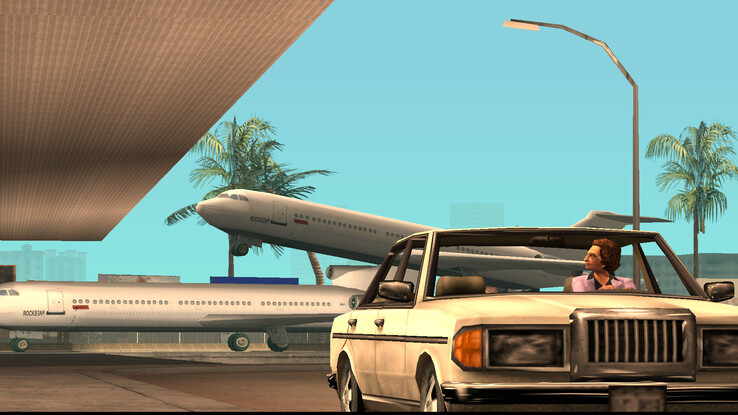 A Grand Theft Auto: Vice City HTML5 portjának nyitó vágóképe a Google Chrome-on (Kép forrása: Pillanatkép - Christopher Harper - Notebookcheck)