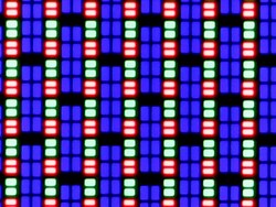 Sub-pixel tömb