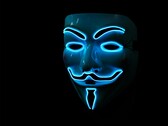 Egy "Anonymous" maszk, amelyet nemzetközileg a hackerek szimbólumaként fogadtak el (Kép forrása: Robert Stump, via Unsplash)