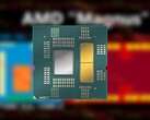 A PS5 és az Xbox sorozatú konzolok egyaránt különböző egyedi AMD APU-kat futtatnak (a fenti képen látható AMD "Raphael" chip). (Kép forrása: AMD, Moore's Law Is Dead a YouTube-on, szerkesztve)