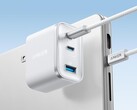 Az Anker Nano Charger (70W, 3 port) (képünkön) megjelent az Egyesült Államokban. (Kép forrása: Anker)