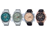 Balról jobbra: Casio Edifice EFV-610DE-2A, EFV-610DE-3A, EFV-610EL-5A és EFV-610ECL-1A. (Kép forrása: Casio)