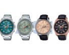 Balról jobbra: Casio Edifice EFV-610DE-2A, EFV-610DE-3A, EFV-610EL-5A és EFV-610ECL-1A. (Kép forrása: Casio)