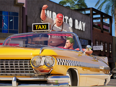 Képernyőkép a Crazy Taxi World Tour játékból