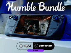 Az IGN Gamescom 2025 csomagja 2025. szeptember 11-én jár le. Képeken: Steam Deck, amelyen a The Expanse fut. (Kép forrása: Notebookcheck és Humble Bundle - szerk.)