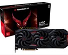 A PowerColor Red Devil Radeon RX 9070 GRE várhatóan ugyanolyan hűtőkialakítással rendelkezik majd, mint a többi Red Devil kártya. (Kép forrása: Videocardz) 