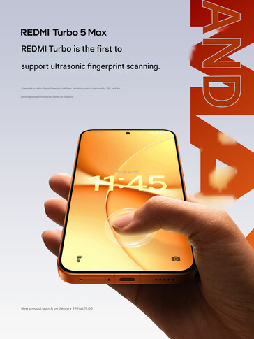 Az ujjlenyomat-érzékelő (Kép forrása: Redmi - gépi fordítás)