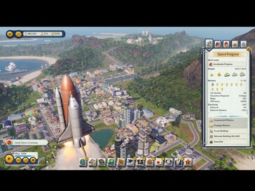 A játékosok űrprogramot is működtethetnek a Tropico 6-ban, amellyel bevételt termelhetnek és növelhetik a lakosság támogatását.
