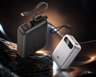 A Zeno 20 000 mAh és a Zeno 10 000 mAh hordozható akkumulátorok (balról jobbra)
