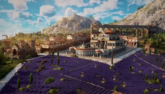 Csodálatos városok és szép szőlőskertek az Anno 117-ben (Kép forrása: Screenshot Steam Trailer)