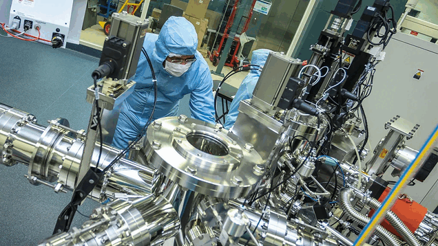 A CSIRO kvantumakkumulátorokkal foglalkozó kutatólaboratóriumában.