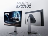A BenQ EX271UZ 4. generációs QD-OLED panel, HDR400, 240 Hz-es frissítési frekvencia és több mint 120 AAA játékhoz optimalizált színmódok. (Kép forrása: BenQ)
