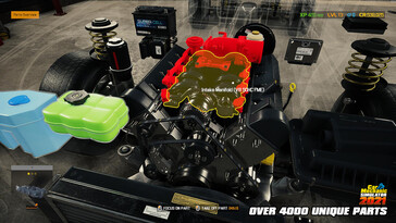 A képen: Játékmenet-képernyőkép a Car Mechanic Simulator 2021 című játékból.